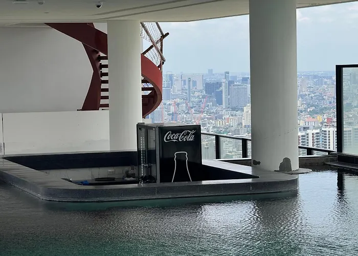 公寓 Luxe Horizon One-bedroom Loft 曼谷