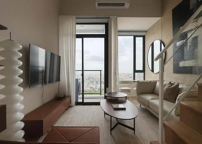 公寓 Luxe Horizon One-bedroom Loft *